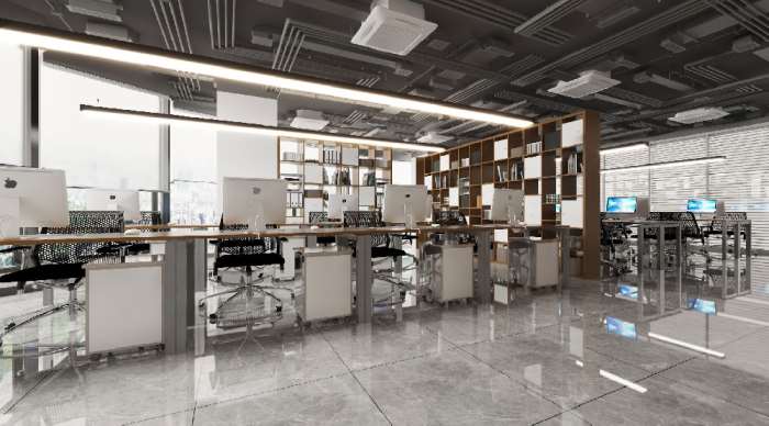 深圳邦德瑞科技有限公司办公室装修设计